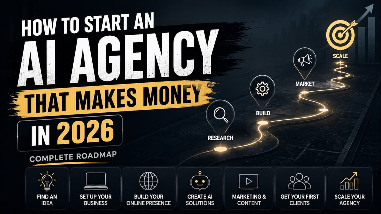 How to Start an AI Agency in 2026 Complete Beginner Roadmap